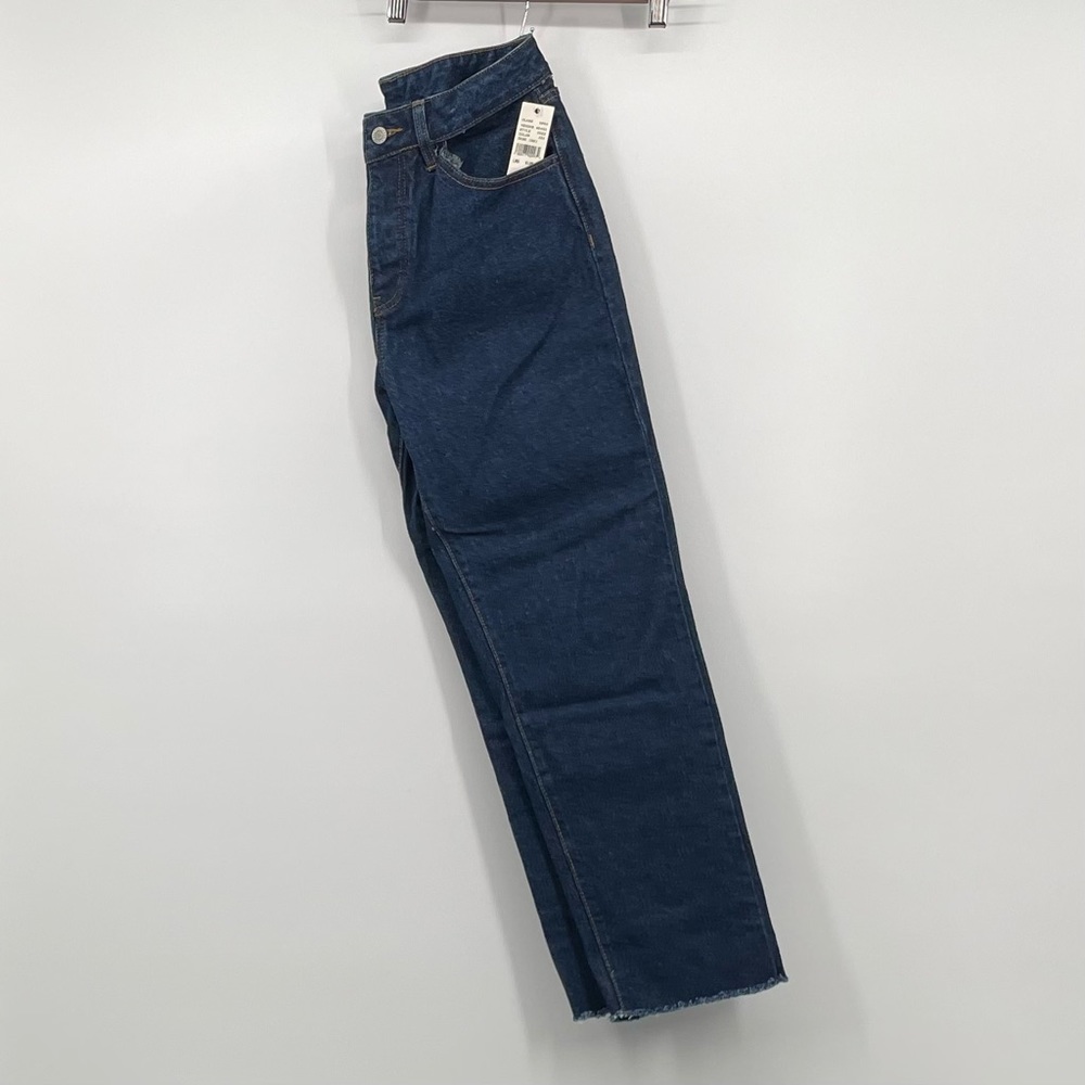 J. Galt Shanghai Dark Wash Straight Leg Jeans Cotton Denim Large